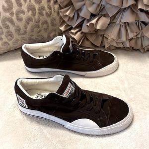 Vision Street Wrar Brown Suede Low Top Skater Sneakers Sz 9